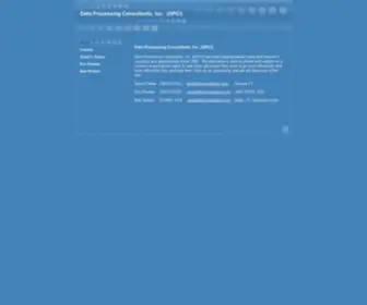 Dpconsultants.com(Data Processing Consultants) Screenshot