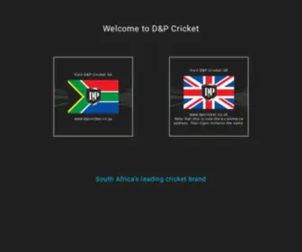 DPcricket.com(D&P Cricket) Screenshot