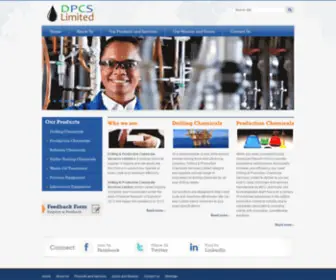 DPCS-Nig.com(Drilling & Production Chemicals Services Ltd) Screenshot