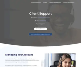 DPDBKSNG.com(Support Center) Screenshot