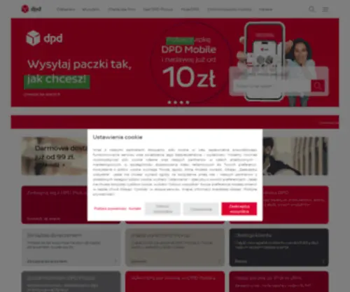 DPD.com.pl(DPD Polska) Screenshot