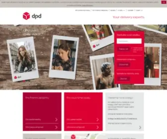 DPD.cz(Přeprava zboží a zásilek) Screenshot