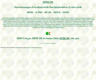 Dpde.de(Spülmobil) Screenshot
