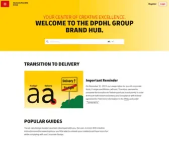 DPDHL-Brands.com(Gateway Timeout) Screenshot