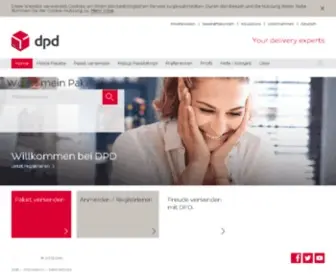 DPdwebpaket.de(DPD Web Paket) Screenshot