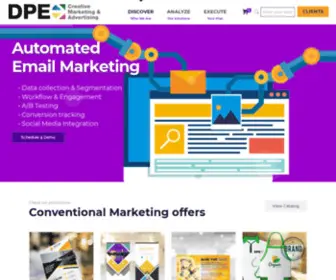 Dpe-Cma.com(Creative Marketing and Advertising) Screenshot