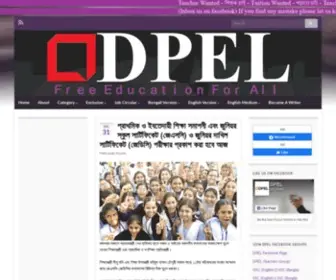 Dpelbd.com(Free Education for All) Screenshot