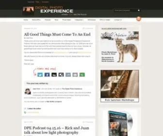 Dpexperience.com(The Digital Photo Experience) Screenshot