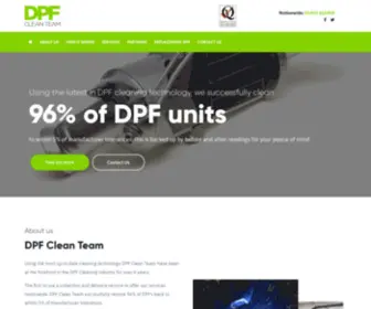 DPFcleanteam.co.uk(DPF Clean Team) Screenshot