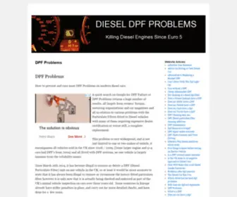 DPFproblems.net(DPF Problems) Screenshot