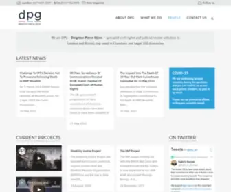 DPglaw.co.uk(We are DPG) Screenshot