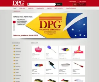 DPGplasticos.com.br(Utilidades Domésticas em Plástico) Screenshot