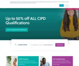DPGPLC.co.uk(CIPD Courses) Screenshot