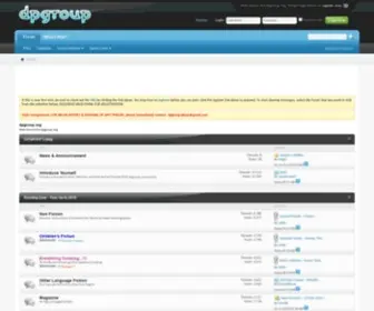 DPgroup.org(Discussion) Screenshot