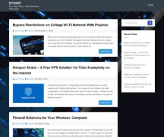 DPGRP.com(Dan Pregin's Blog) Screenshot