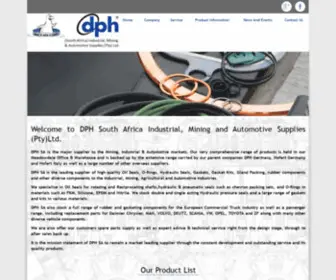 DPH.co.za(DPH South Africa) Screenshot
