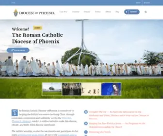 DPHX.org(The Roman Catholic Diocese of Phoenix) Screenshot