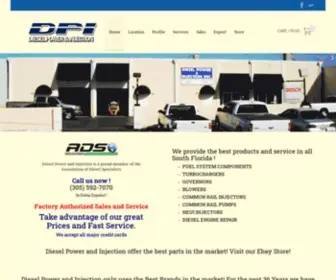 Dpii.com(Diesel Power & Injection) Screenshot