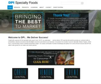 Dpispecialtyfoods.com(DPI Specialty Foods) Screenshot
