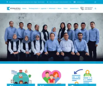DPKS.co.id(Dana Pensiun Krakatau Steel Official Website) Screenshot
