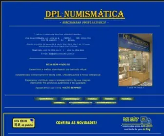 DPlnumismatica.com.br(NUMISMÁTICA) Screenshot