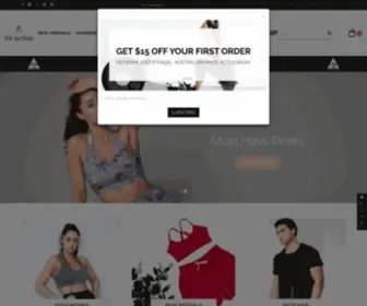 Dplusk.com.au(Activewear) Screenshot