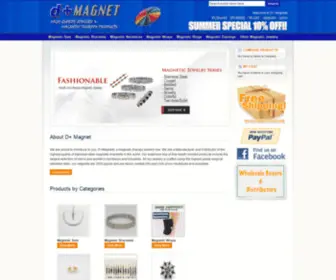 Dplusmagnets.com(Magnets) Screenshot