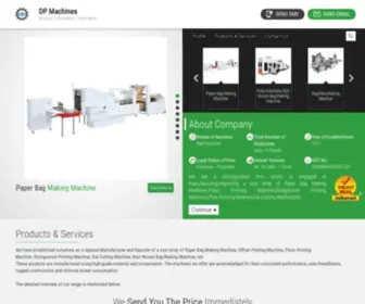 Dpmachines.com(Dp Machines) Screenshot
