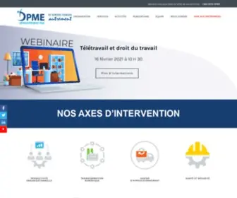 Dpme.ca(Accueil) Screenshot