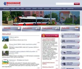 Dpmul.cz(Dopravní) Screenshot