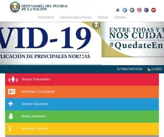 DPN.gov.ar(Defensoría) Screenshot