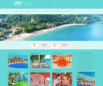 DPNY.com.br(DPNY BEACH HOTEL ILHABELA BRASIL) Screenshot