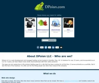 Dpoisn.com(Landing Page) Screenshot