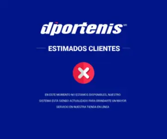 Dportenis.mx(Tienda de deportes online) Screenshot