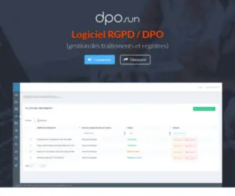 Dpo.run(Logiciel DPO) Screenshot