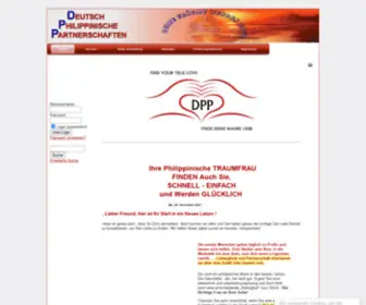 DPP-Bayern.de(Deine Philippinische Partnervermittlung) Screenshot