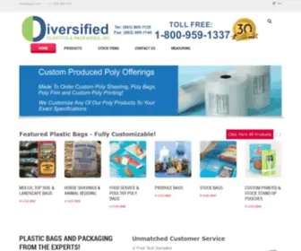 DPPSC.com(Diversified Plastics) Screenshot