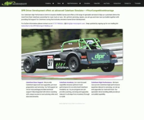 DPR-Motorsport.com(DPR Motorsport) Screenshot