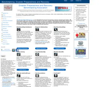 DPrba.com(Disaster Preparedness and Recovery Benchmarking Association) Screenshot