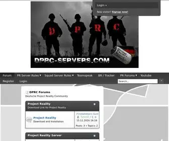 DPRC-Servers.com(DPRC Forums) Screenshot