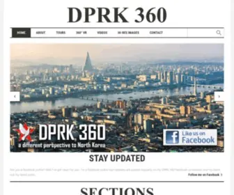 DPRK360.com(DPRK 360) Screenshot