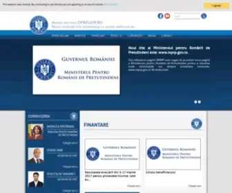 DPRP.gov.ro(Departamentul pentru Romanii de Pretutindeni) Screenshot