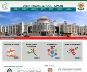 DpsajMan.com(DELHI PRIVATE SCHOOL Ajman) Screenshot