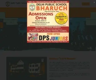 DPSbharuch.com(DPS Bharuch) Screenshot