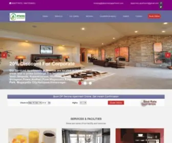 Dpserviceapartment.com(Service Apartments in Navi Mumbai) Screenshot