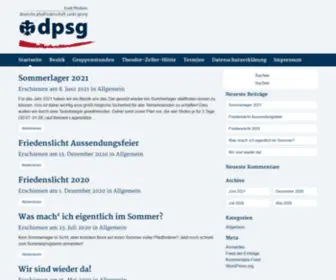 DPSG-Pforzheim.de(DPSG Pforzheim) Screenshot