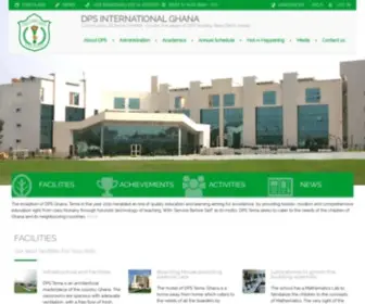 DPSghana.com(DPS International Ghana) Screenshot