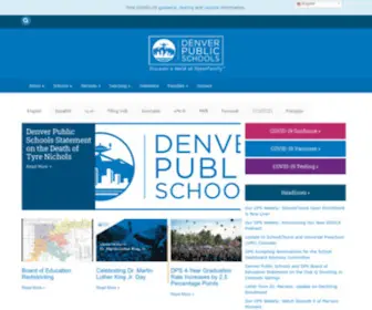 DPSK12.org(Denver Public Schools) Screenshot