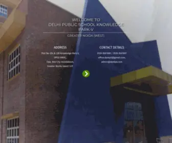 DPSKPV.com(Delhi Public School) Screenshot