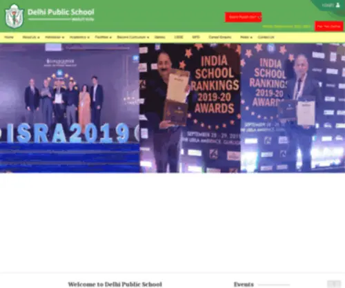 DPsmarutikunj.org(Delhi Public School) Screenshot